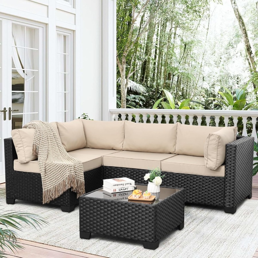 Dış Mekan 5 Parçalı Veranda Mo - Outdoor Furniture Metal Chairs incelemesi ve fiyatı